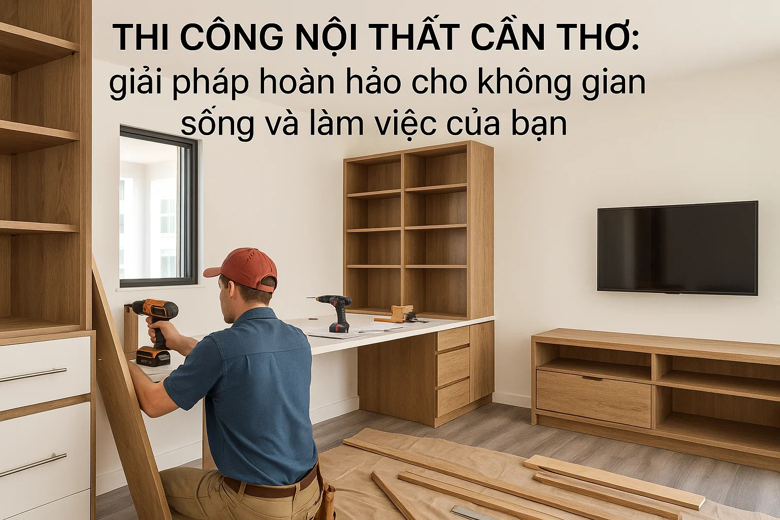 Thi công nội thất Cần Thơ Giải pháp hoàn hảo cho không gian sống và làm việc của bạn
